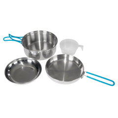 Stansport One-Person Pot for efficient solo camp cooking on the trail.