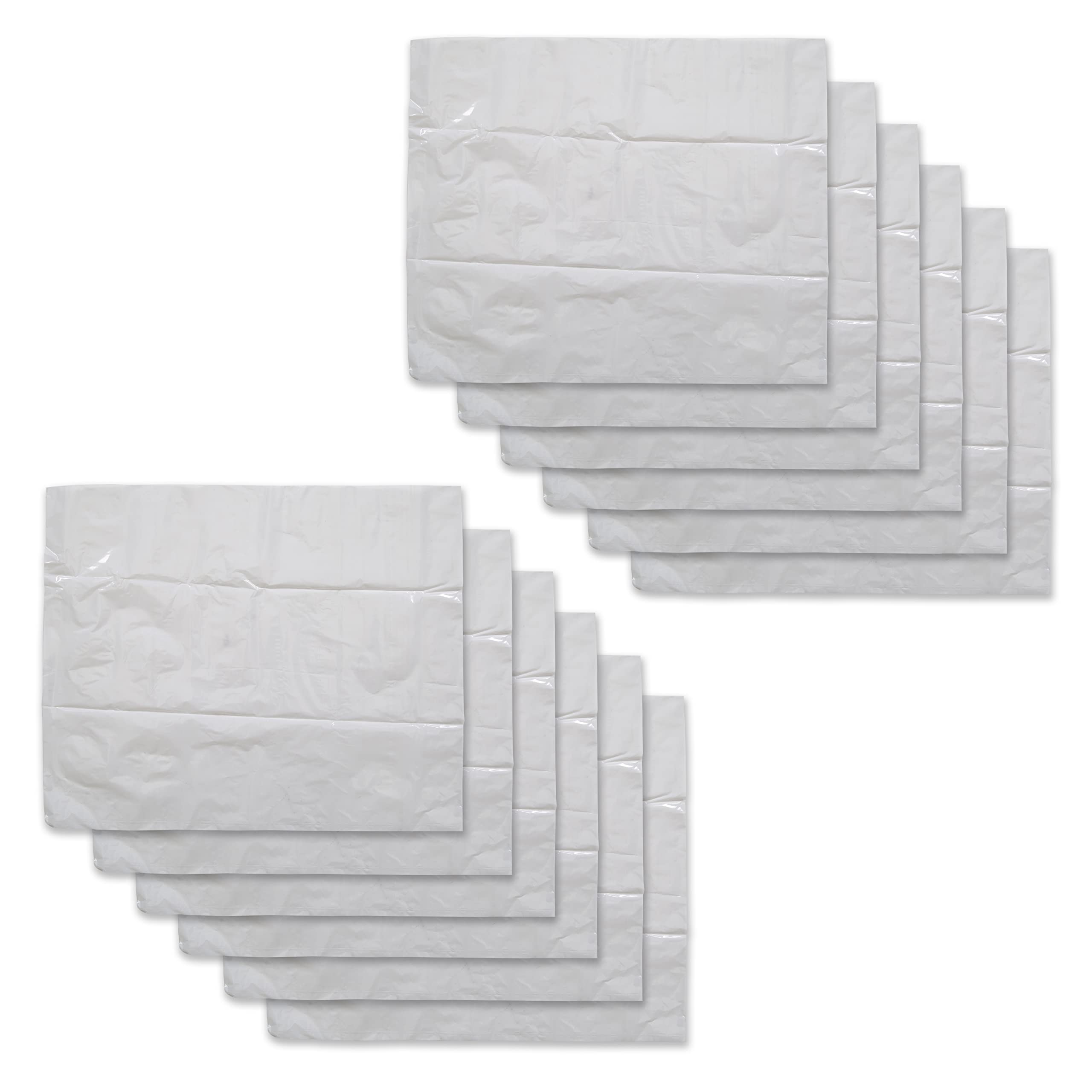 Stansport plastic replacement toilet bags in a 12-pack for easy disposal.