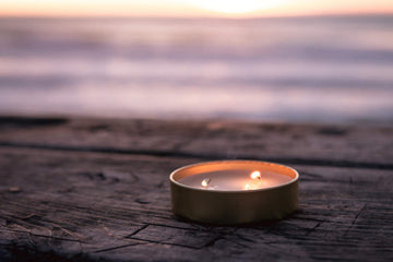 Stansport Survival Candle with two wicks delivers brighter light for outdoor evenings.