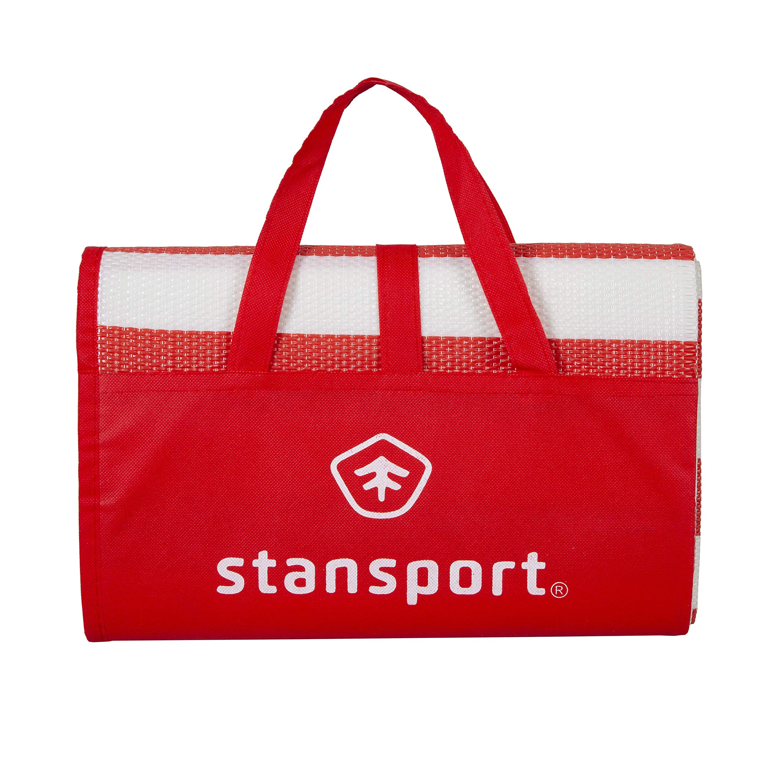 Stansport Tatami Ground Mat red, patio or balcony use as low-maintenance outdoor rug.