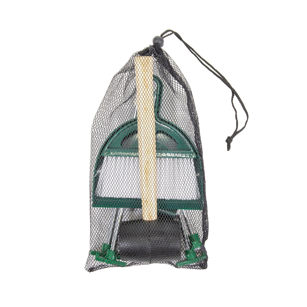 Stansport Tent Essentials Kit dust pan helps keep the area tidy.