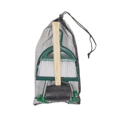 Stansport Tent Essentials Kit dust pan helps keep the area tidy.