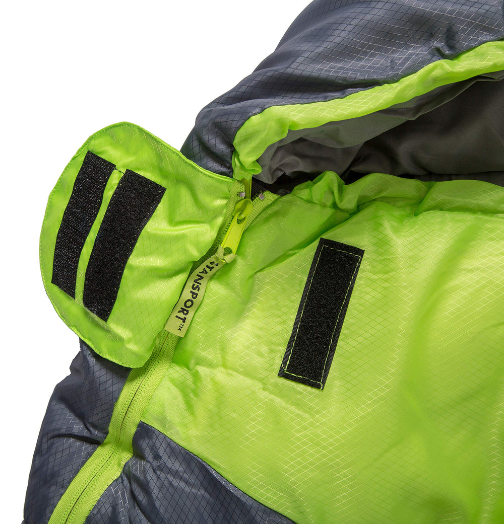 Stansport Trekker insulated draft collar helps retain body heat