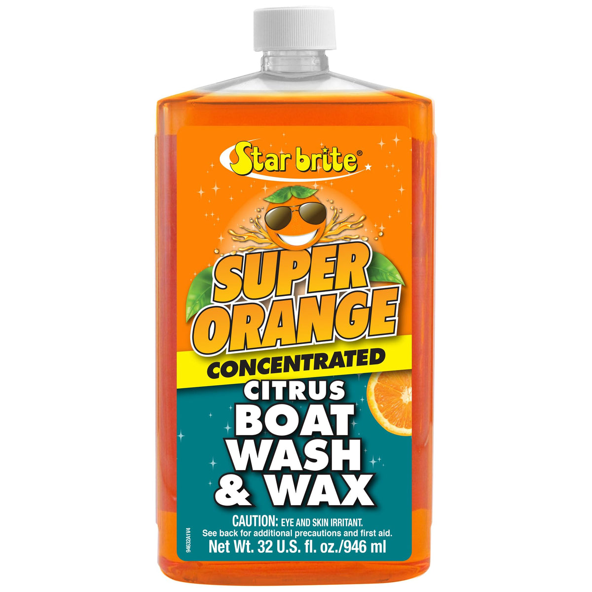 STAR BRITE Super Orange bottle pour enables easy, even application on boats.