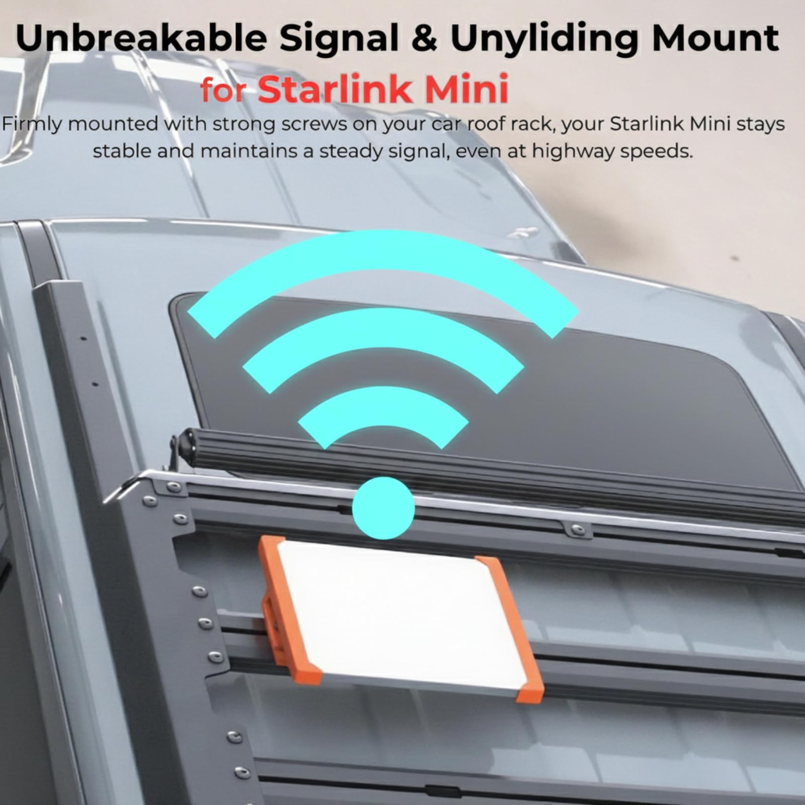 Starlink Mini Mounting Kit compatible with RVs for mobile internet.