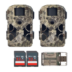Stealth Cam 2022 G42NG front view in Kryptek camouflage for field scouting