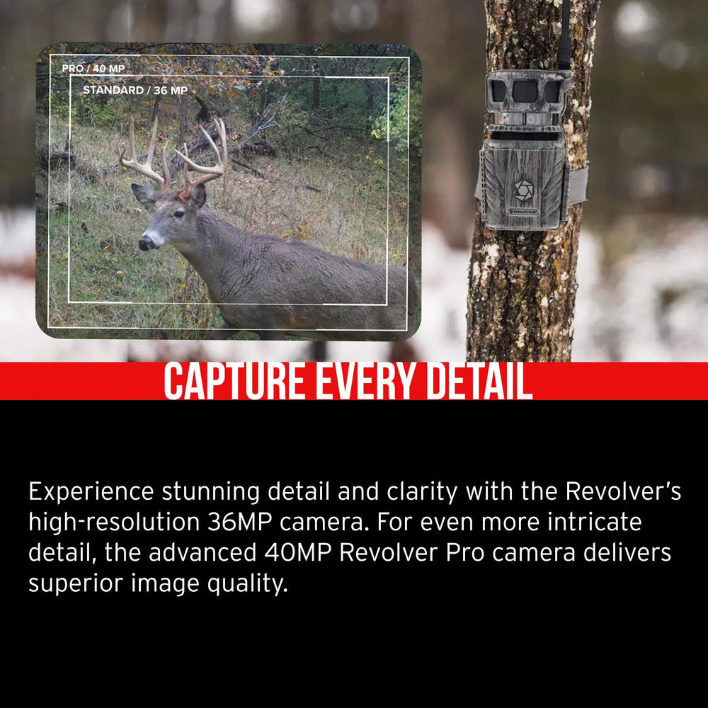 Stealth Cam Adjustable Multi-Pivot Mounting Post enables flexible, elevated camera setup
