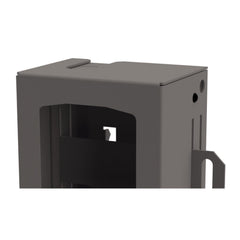 Stealth Cam Bear Security Box large lag bolt setup for durable mounting.