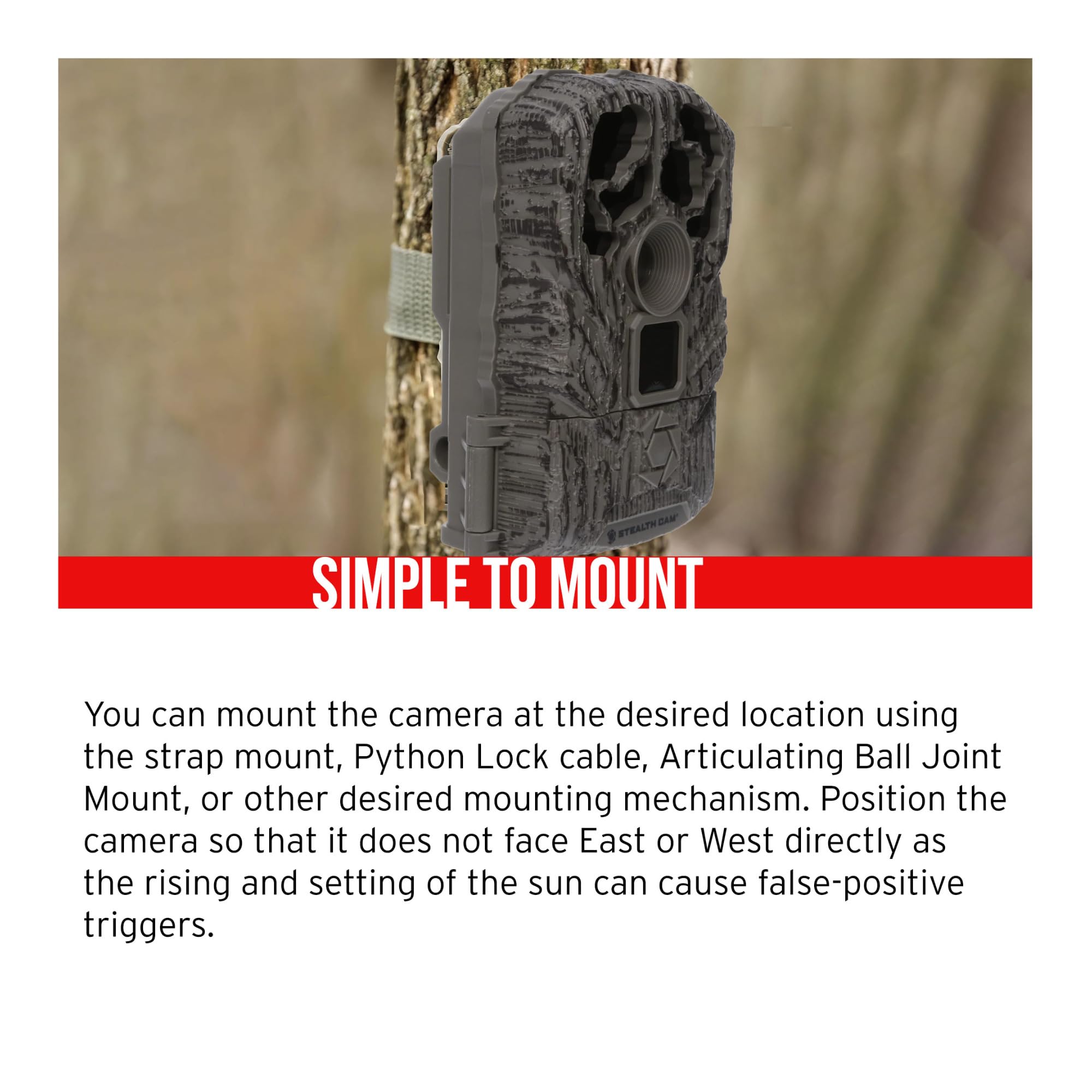 Stealth Cam Browtine 16MP trigger speed captures fast motion