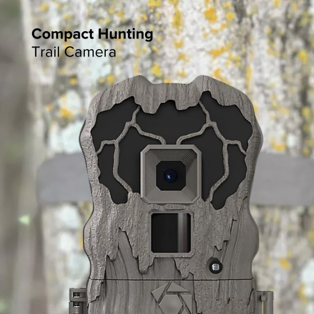 Stealth Cam Browtine 60ft flash highlights visibility in low light.