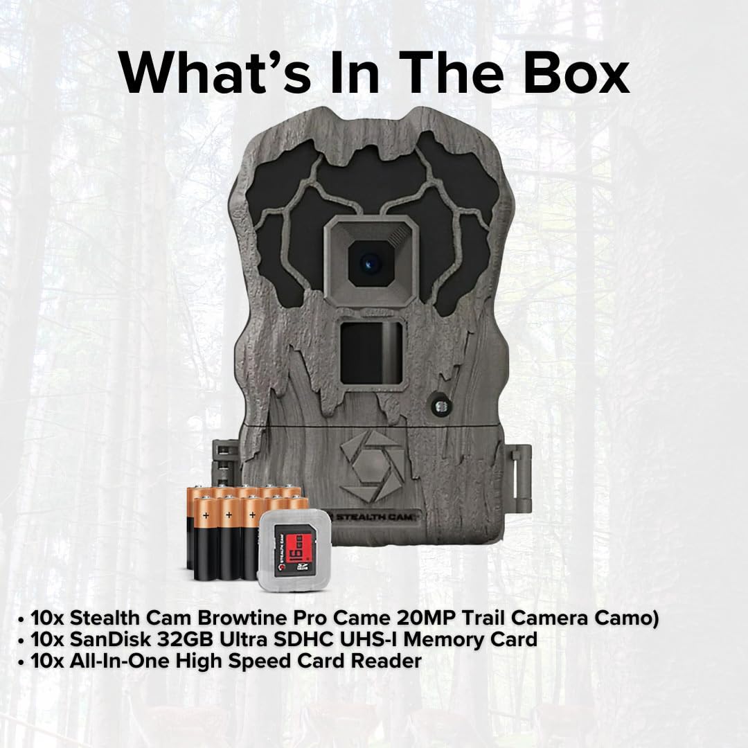 Stealth Cam Browtine 720P video playback delivers smooth trail footage.