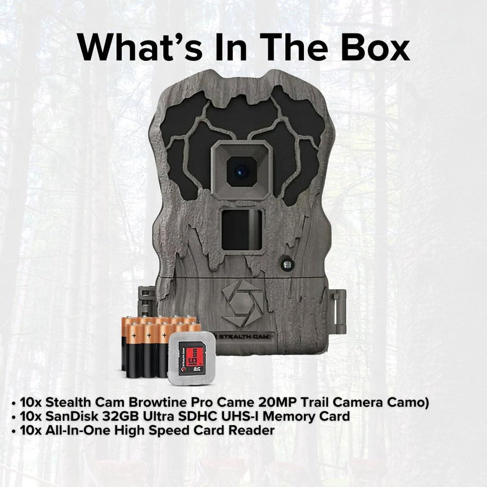 Stealth Cam Browtine 720P video playback delivers smooth trail footage.
