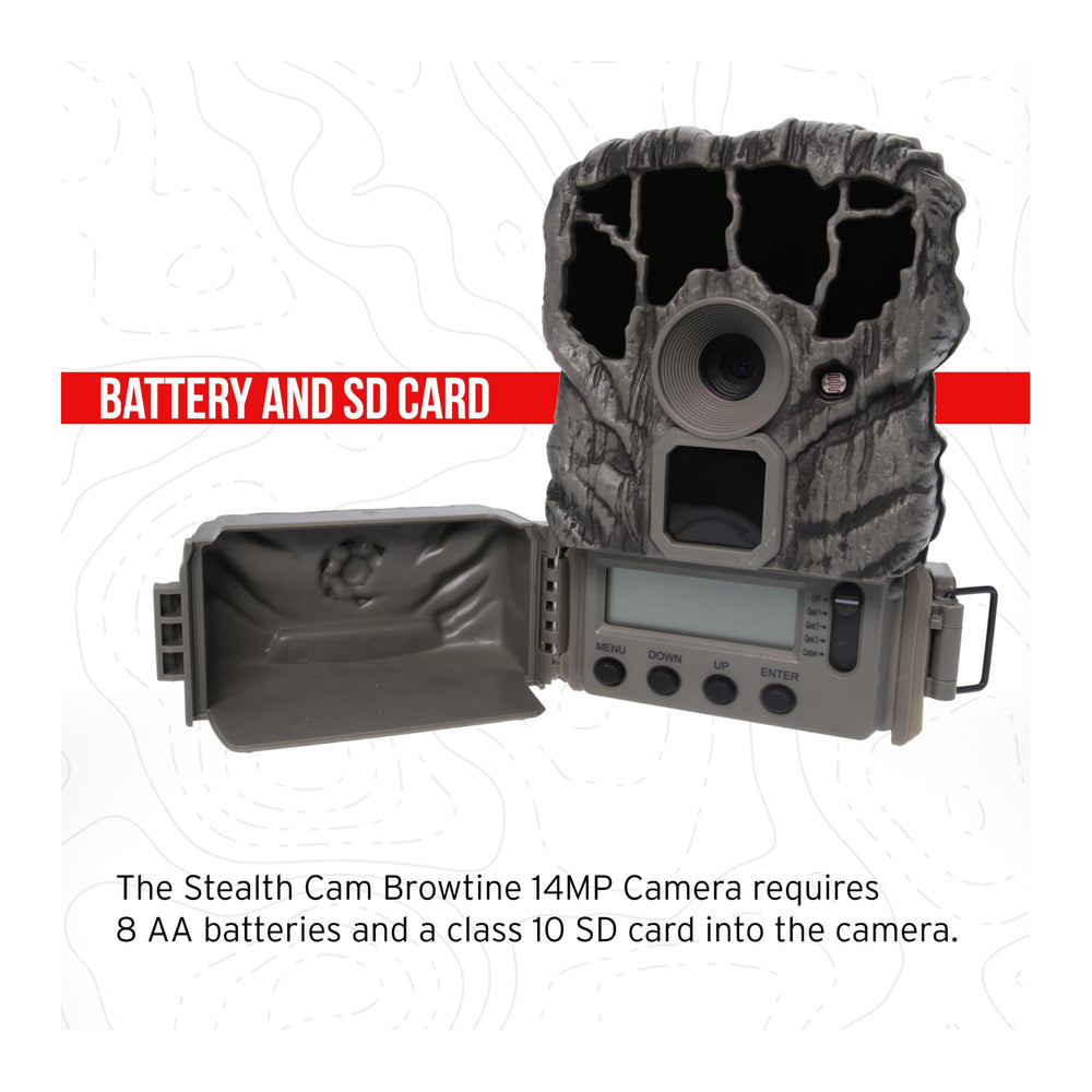 Stealth Cam Browtine Quick Set options speed up camera setup in the field.