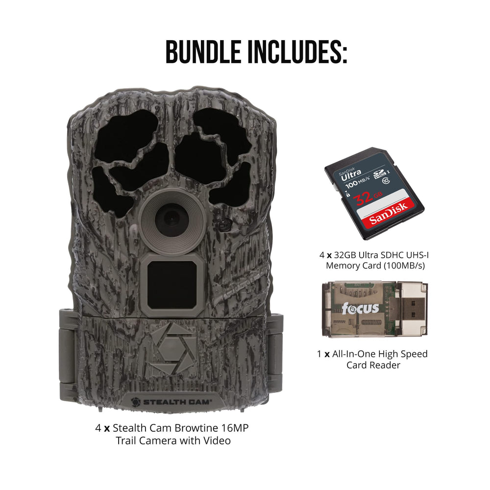 Stealth Cam Browtine remote viewing with Command Pro enables instant access