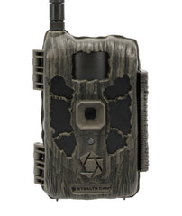 Stealth Cam Deceptor Max 2.0 front view shows rugged, field-ready design for reliable monitoring.