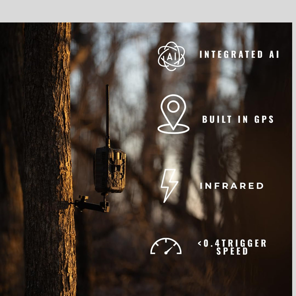 Stealth Cam Deceptor Max 2.0 multi-position mount supports flexible placements.