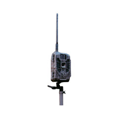 Stealth Cam Deceptor MAX 2.0 side view in brown for outdoor setups.