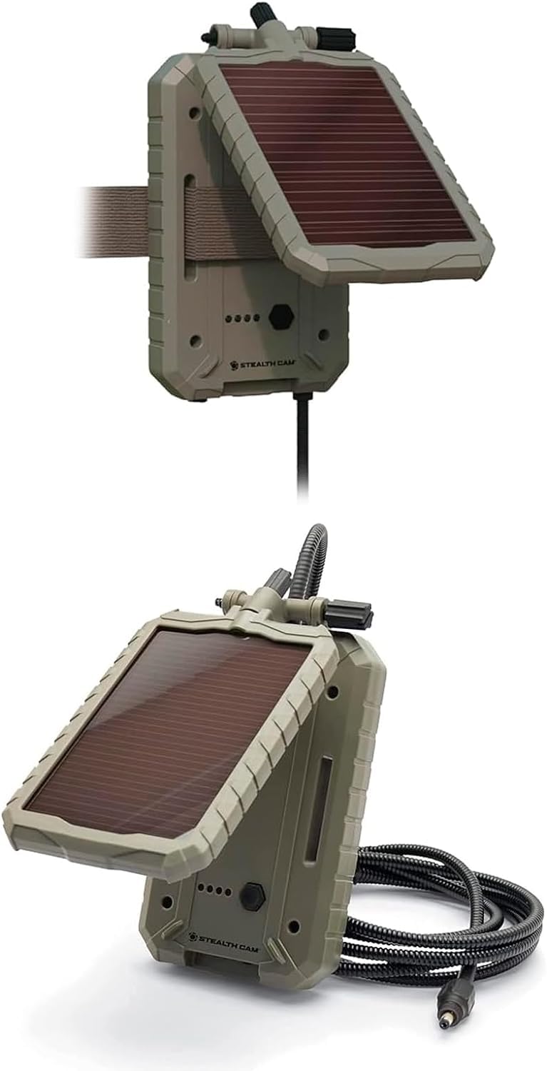 Stealth Cam Deceptor Max burst mode action shows rapid 9-shot sequences.