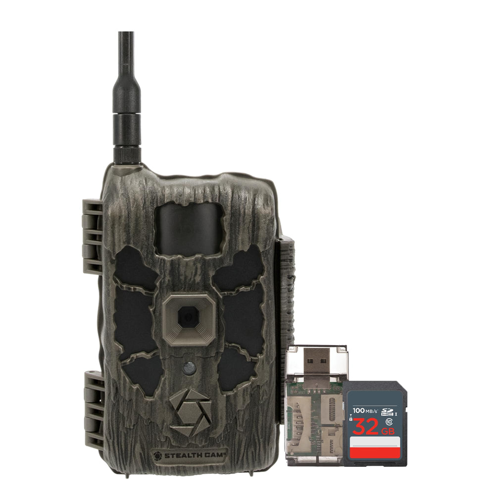 Stealth Cam Deceptor Max in the woods delivering high-detail wildlife imagery for reliable monitoring.