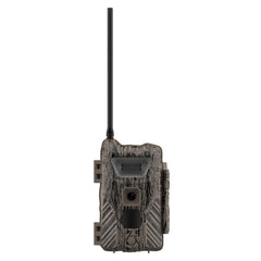 Side view showing rugged housing of Flashback 40MP trail camera