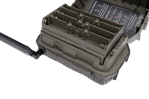 Stealth Cam Fusion Max 2.0 app-control image enables on-demand photos and remote control.
