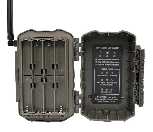 Stealth Cam Fusion Max 2.0 GPS and dual carriers image demonstrates reliable remote operation.