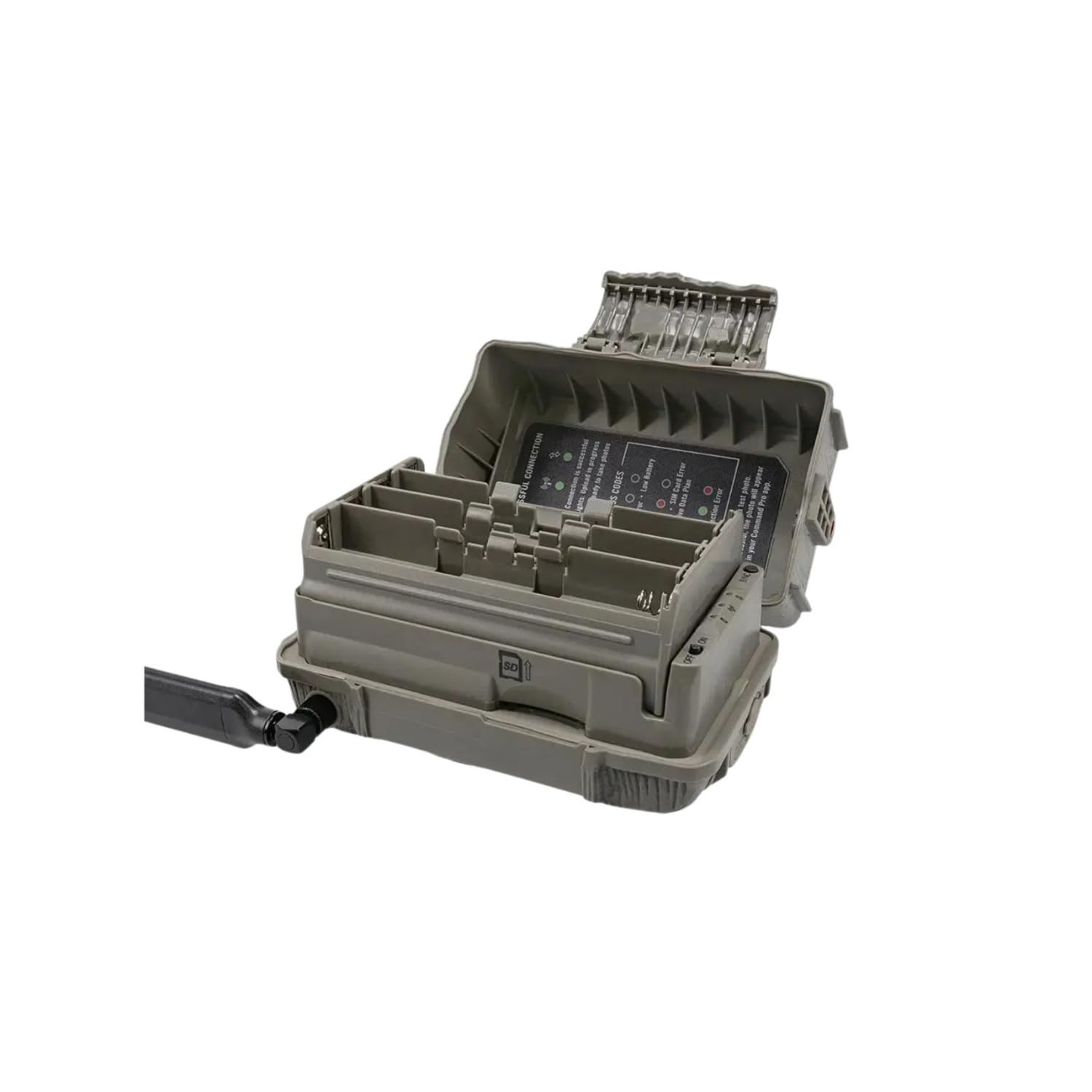 Stealth Cam Fusion Max 2.0 GPS tracking for precise field location.