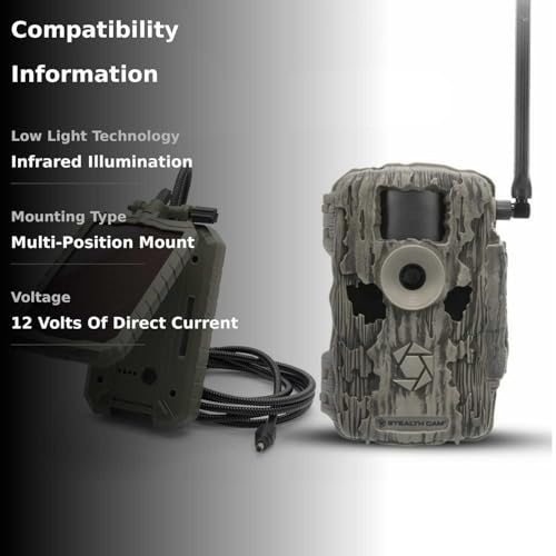 Stealth Cam Fusion Max 80ft detect and IR range boosts nighttime monitoring reliability.