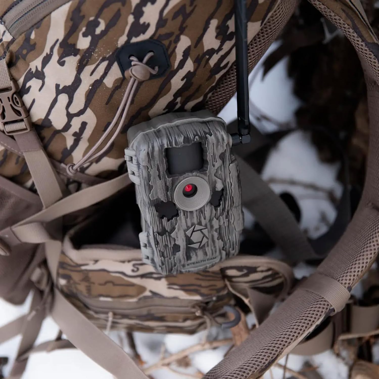 Stealth Cam Fusion Max app control interface enables remote viewing and settings.