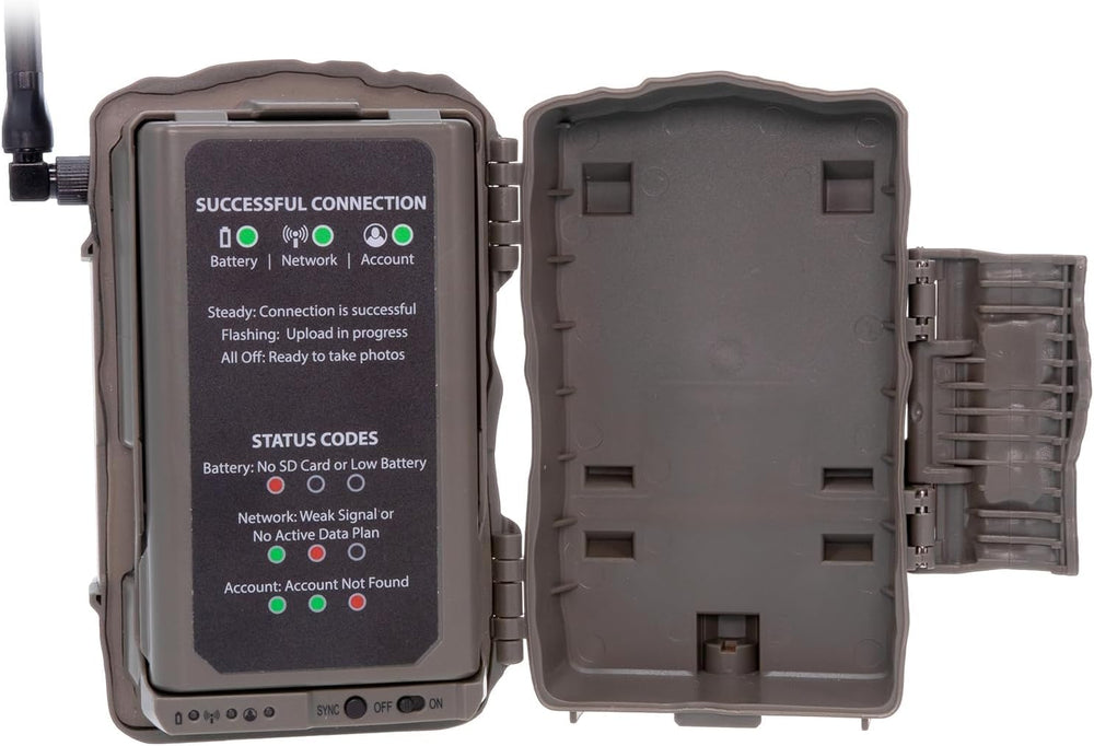 Stealth Cam Fusion Max 0.35s trigger speed captures fast-moving game clearly.