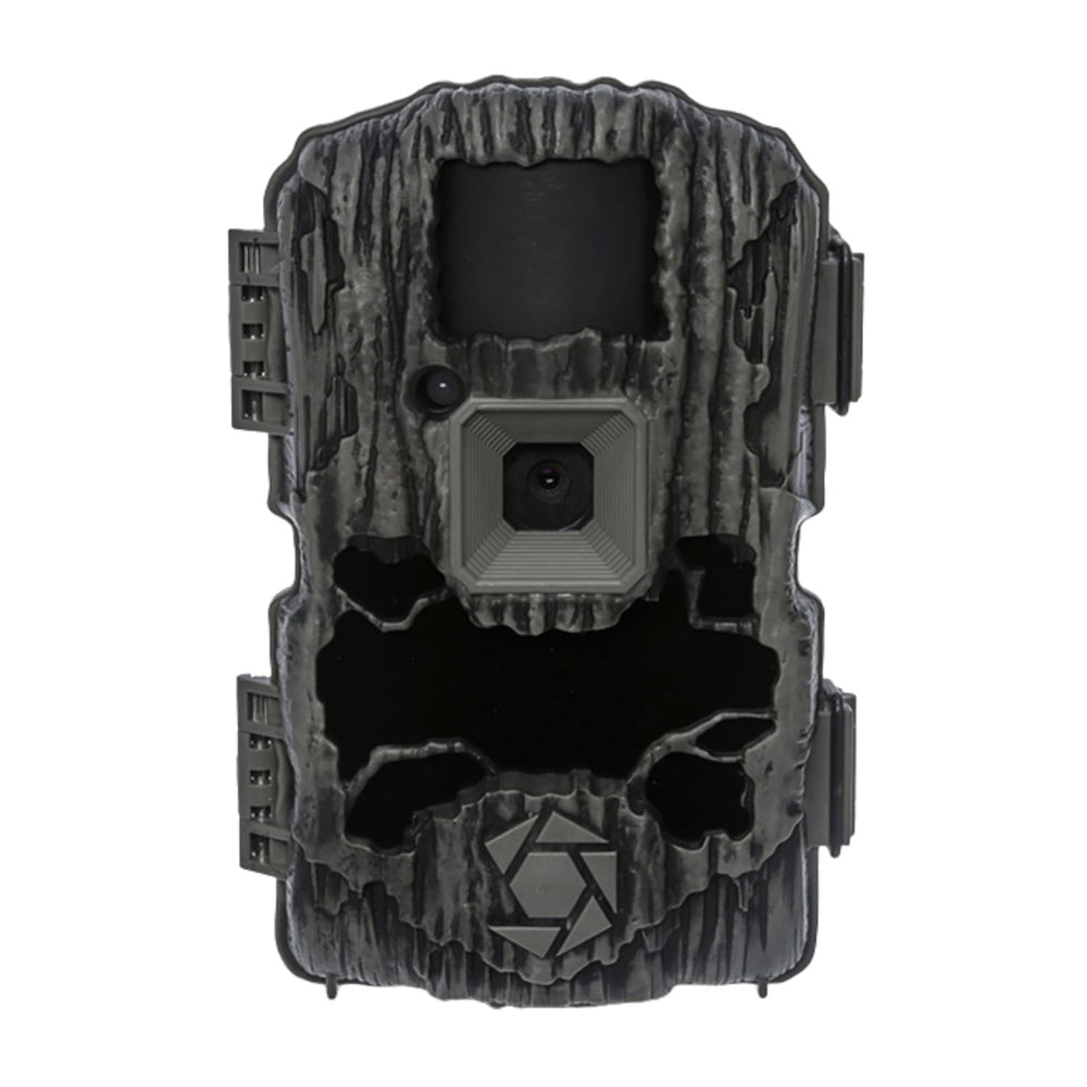 Stealth Cam GMAX32 side view highlights rugged, field-ready housing.