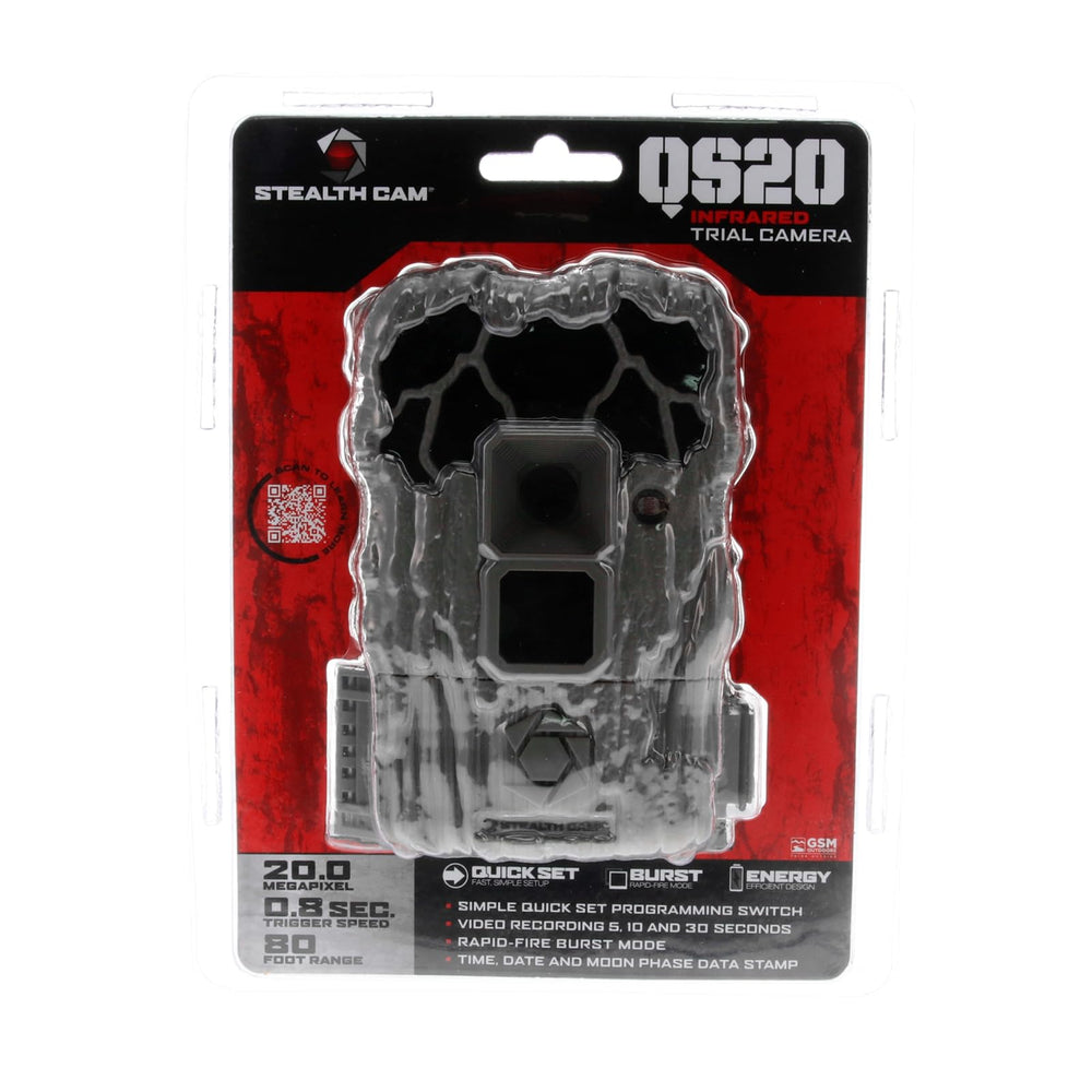 Stealth Cam QS20 burst mode captures 1-3 photos per trigger