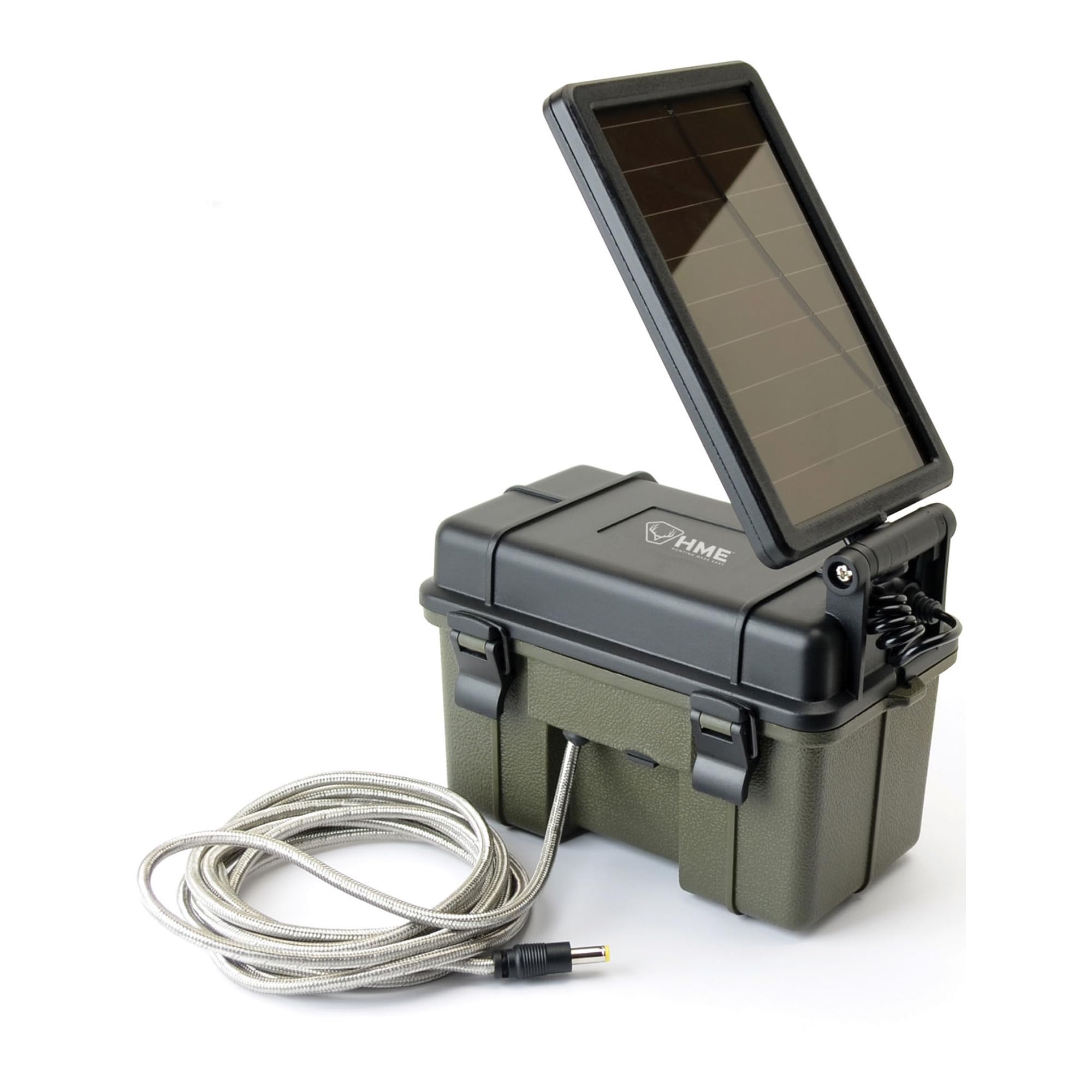 Stealth Cam Revolver Pro 2.0 memory card stores footage securely.
