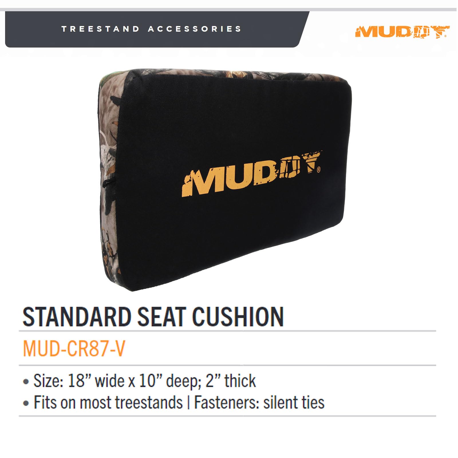Lightweight portable seat cushion for hunting