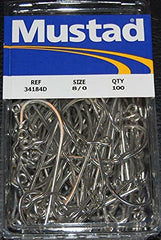 steel-charms Mustad 34184DT-80 jig hook for saltwater jigging, durable and reliable for heavy jigs.