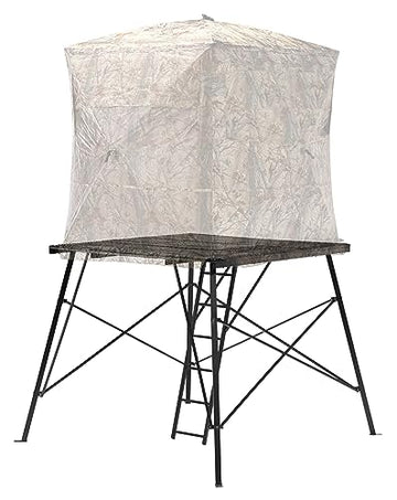 Sturdy steel platform designed for durability in outdoor environments