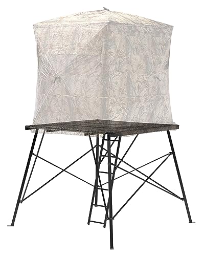 Sturdy steel platform designed for durability in outdoor environments
