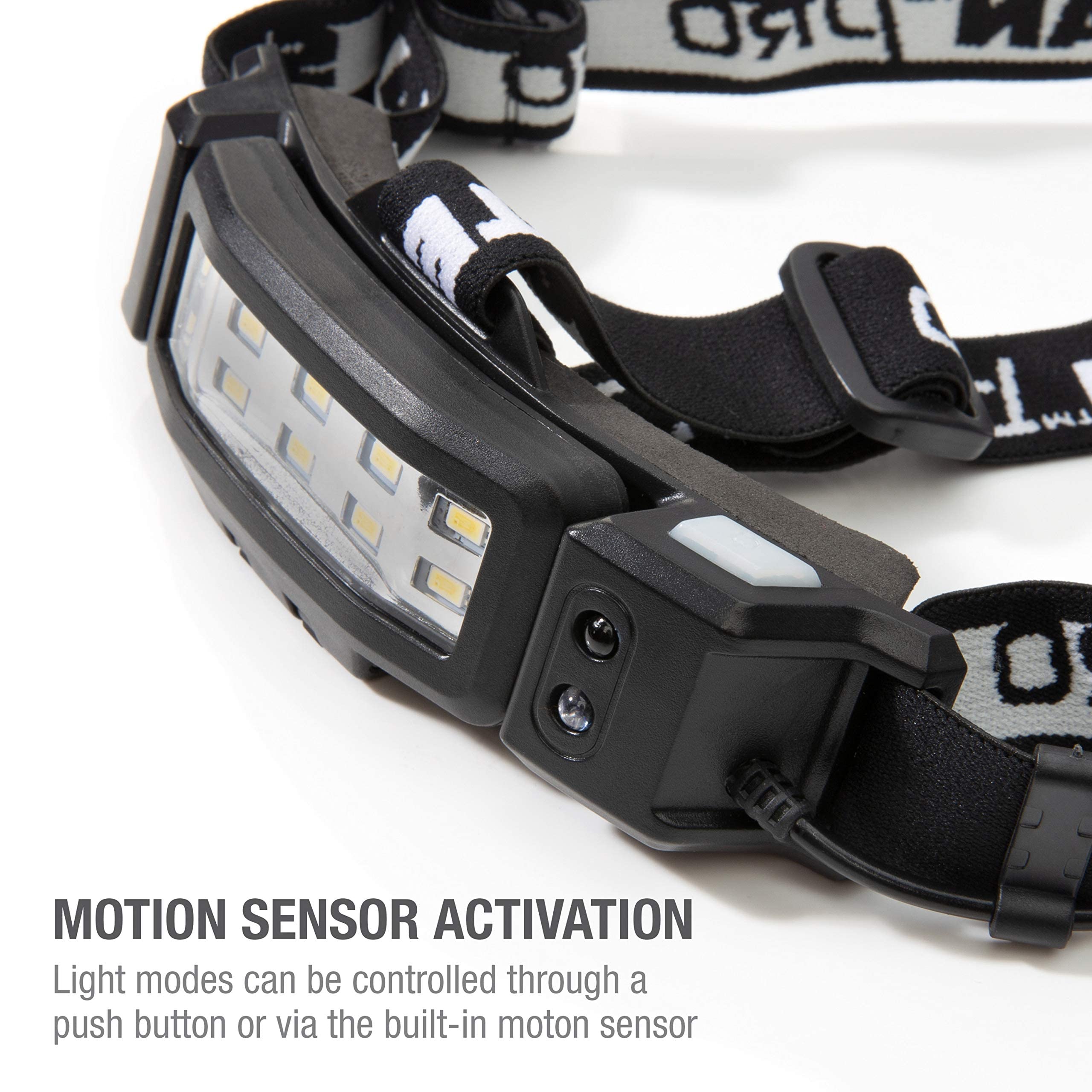 Steelman Pro Slim Profile headlamp with 10 SMD LEDs and three brightness settings