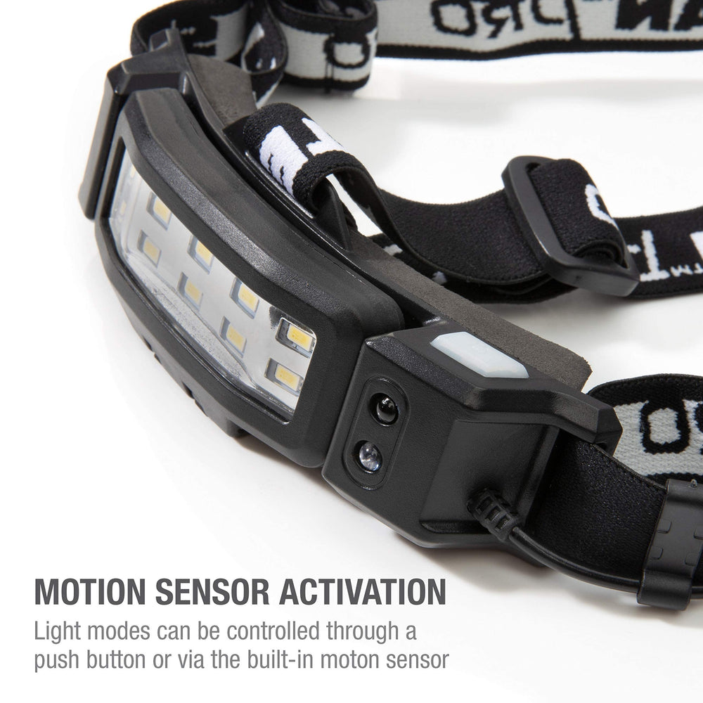 Steelman Pro Slim Profile headlamp with 10 SMD LEDs and three brightness settings