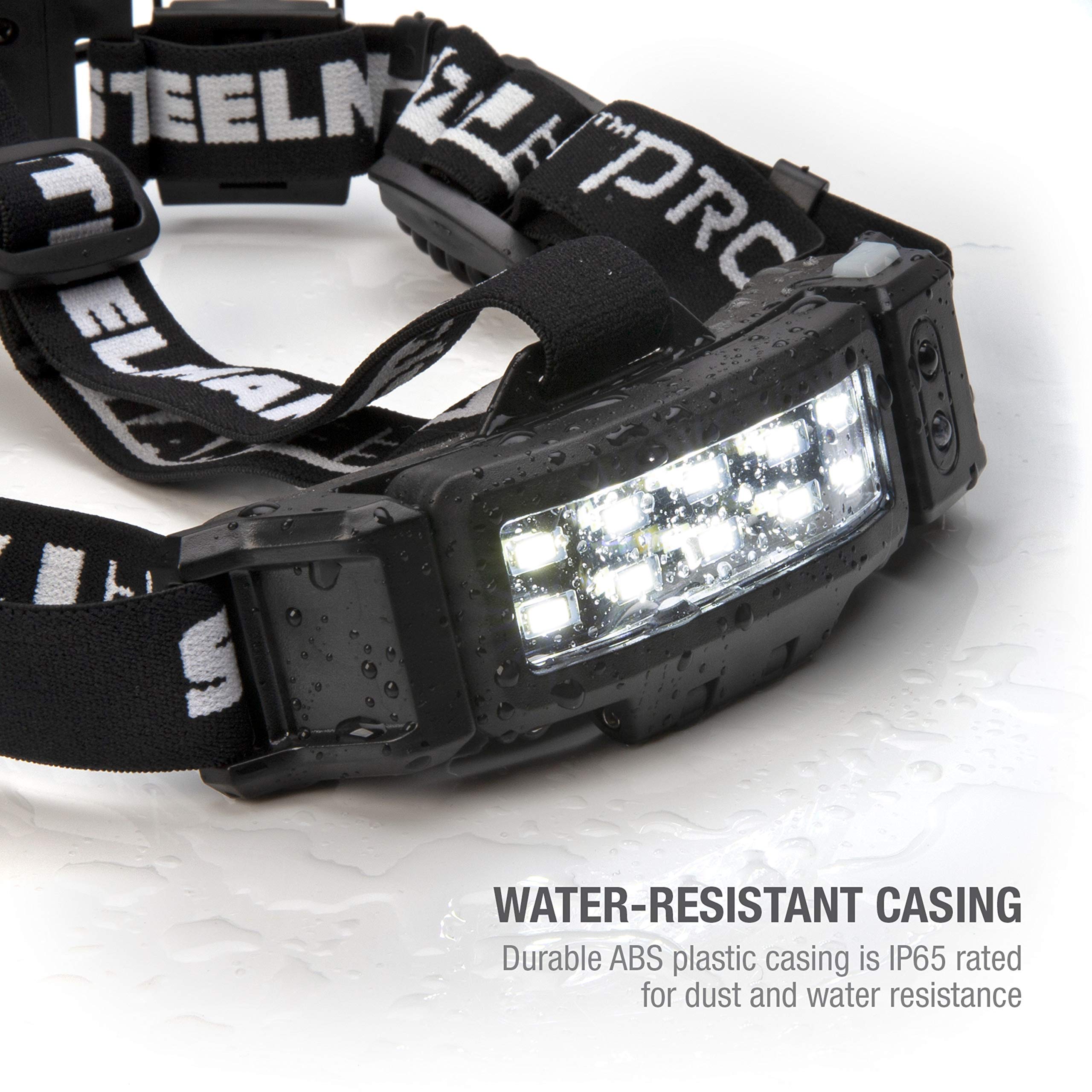 Steelman Pro Slim Profile adjustable bracket tilts up to 80 degrees for precise aim.