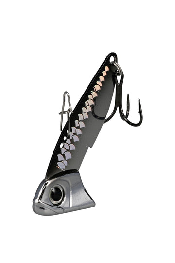 SteelShad Bottom Blade Starry Night shows vertical fall action for deep-water strikes