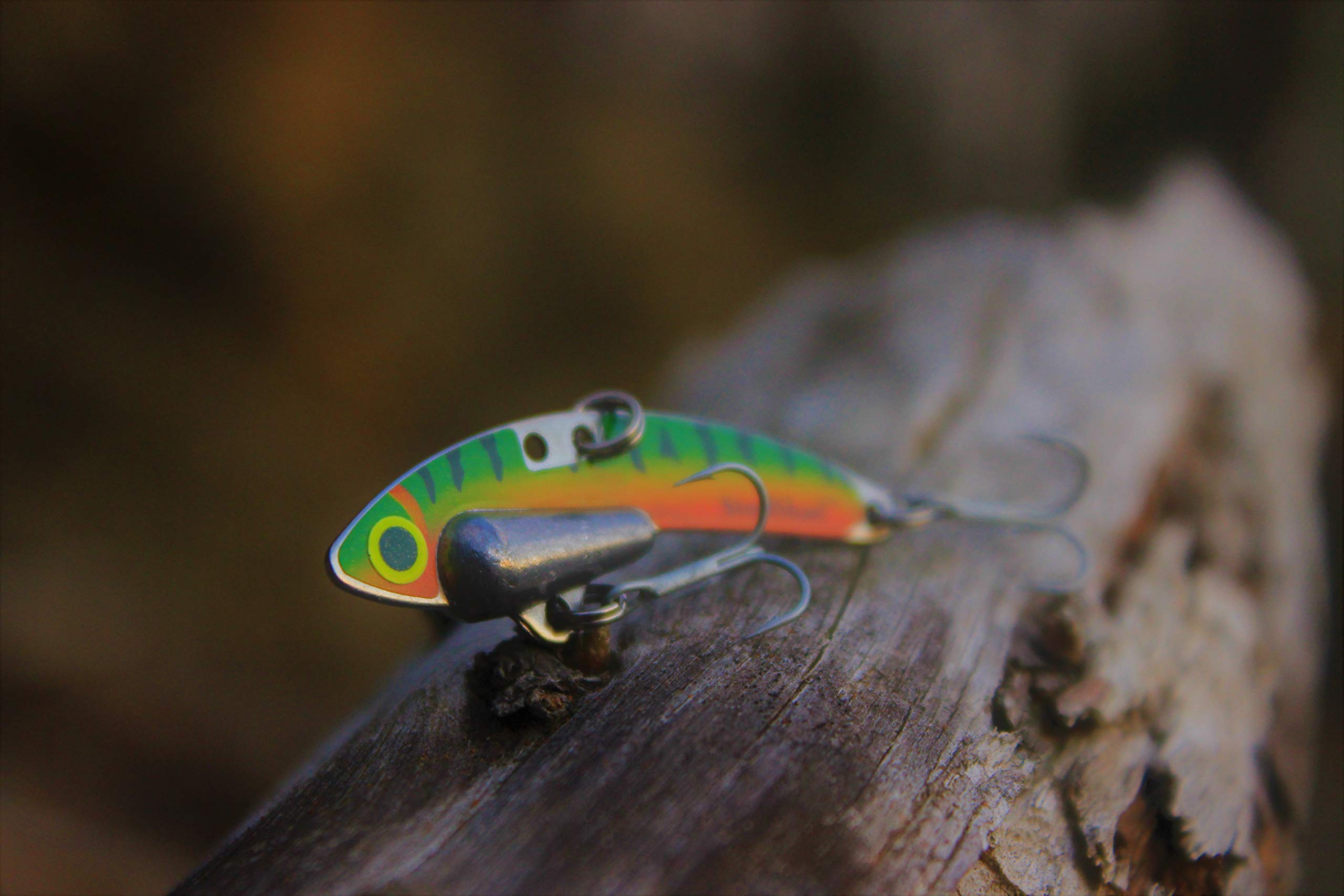 SteelShad Mini side profile shows balanced weight for precise jigging.