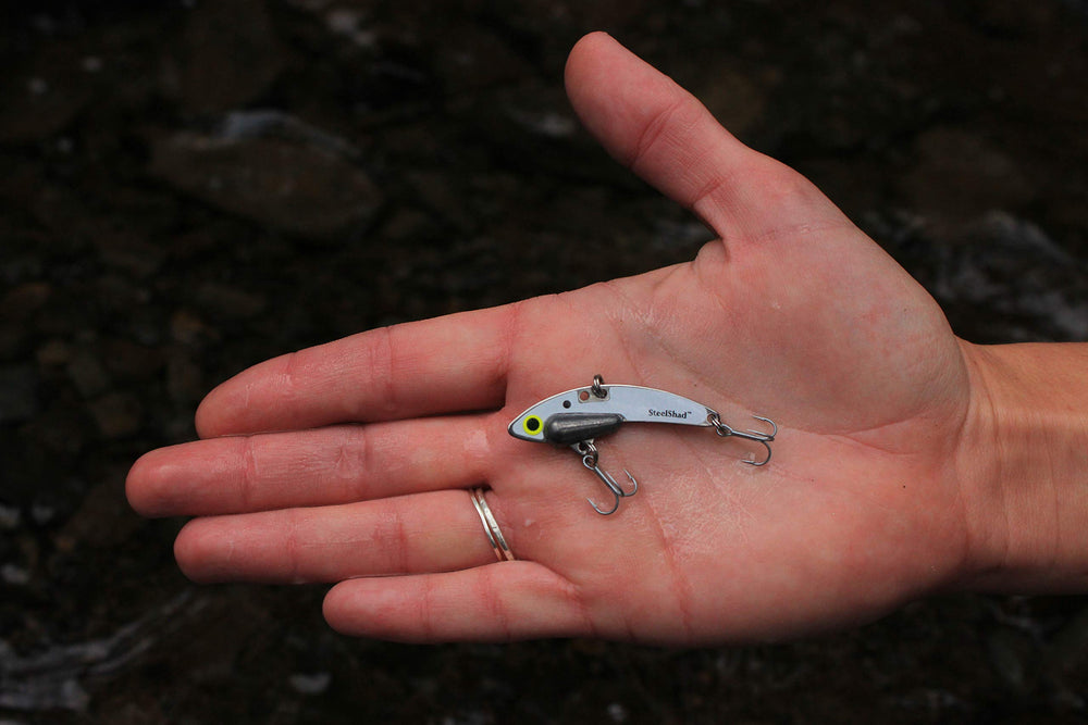 Balanced weight of SteelShad Mini for accurate casts and strong vibration