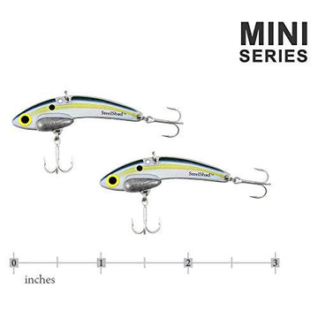 SteelShad Mini ice fishing ready design enabling precise jigging and casting