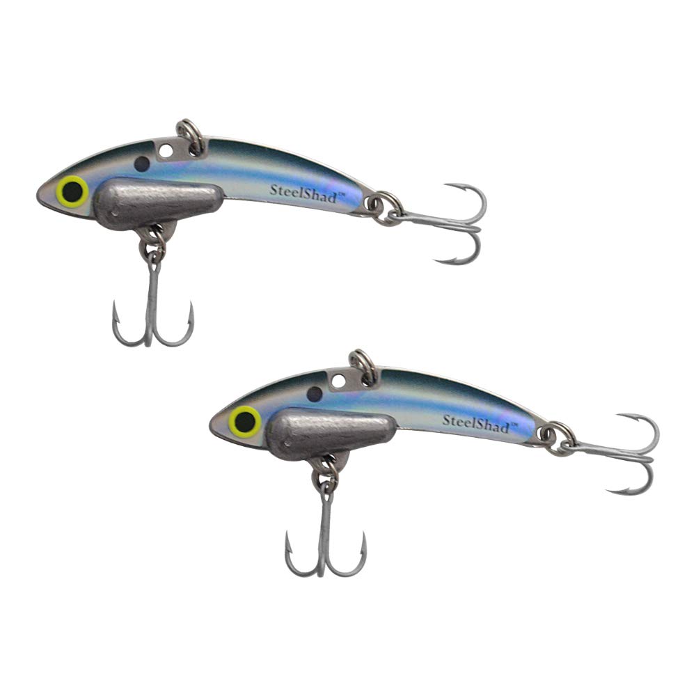 SteelShad Mini Series Kentucky Shad front view for versatile casting