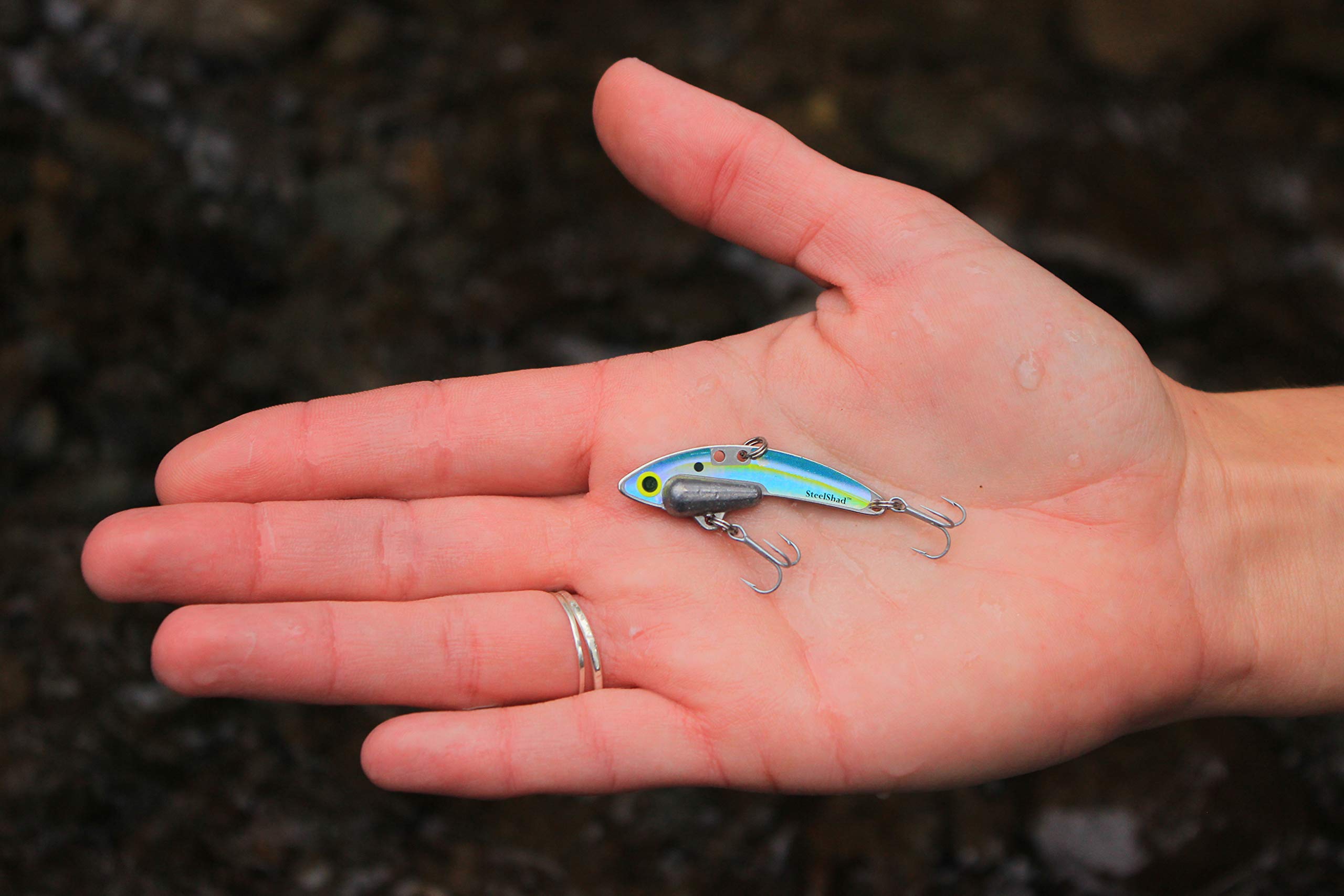 SteelShad Mini two-pack lures displayed together for versatile freshwater jigging and casting
