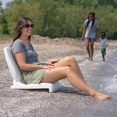 Step2 Flip Seat folded with a portable handle for easy transport
