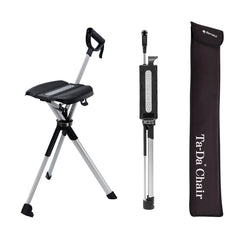 STEP2GOLD Ta-Da Chair Series 2 folded compact for easy carry on hikes