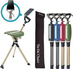 STEP2GOLD Ta-Da Chair Series 2 PRO seat-open demonstrates portable outdoor seating for on-the-go rests.