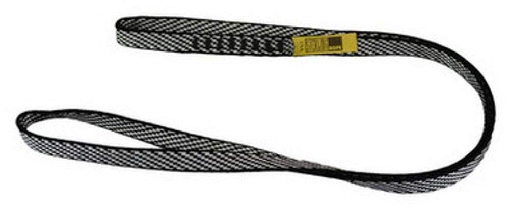 Sterling 12mm Dyneema climbing sling in black for lightweight, durable anchor setups.